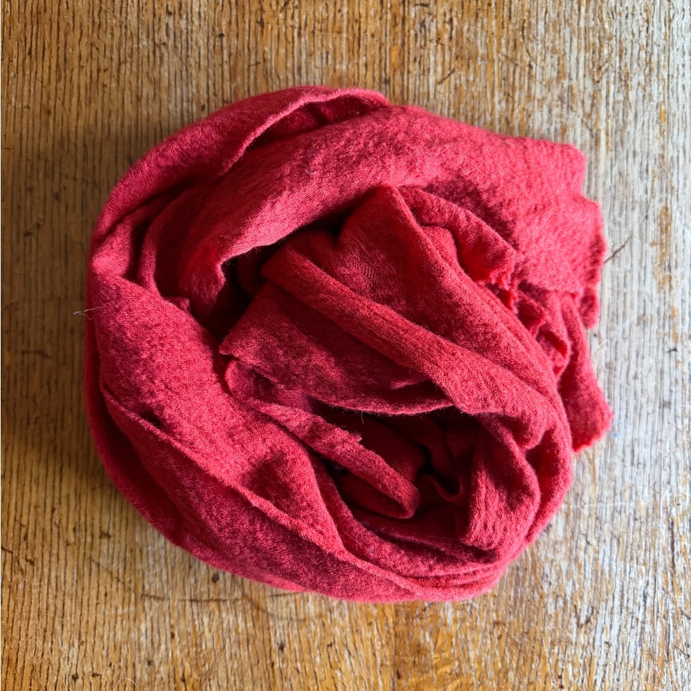 Tomato Red Scarf